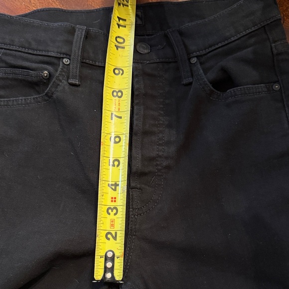 Black Denim Mother Jeans - Picture 5 of 14